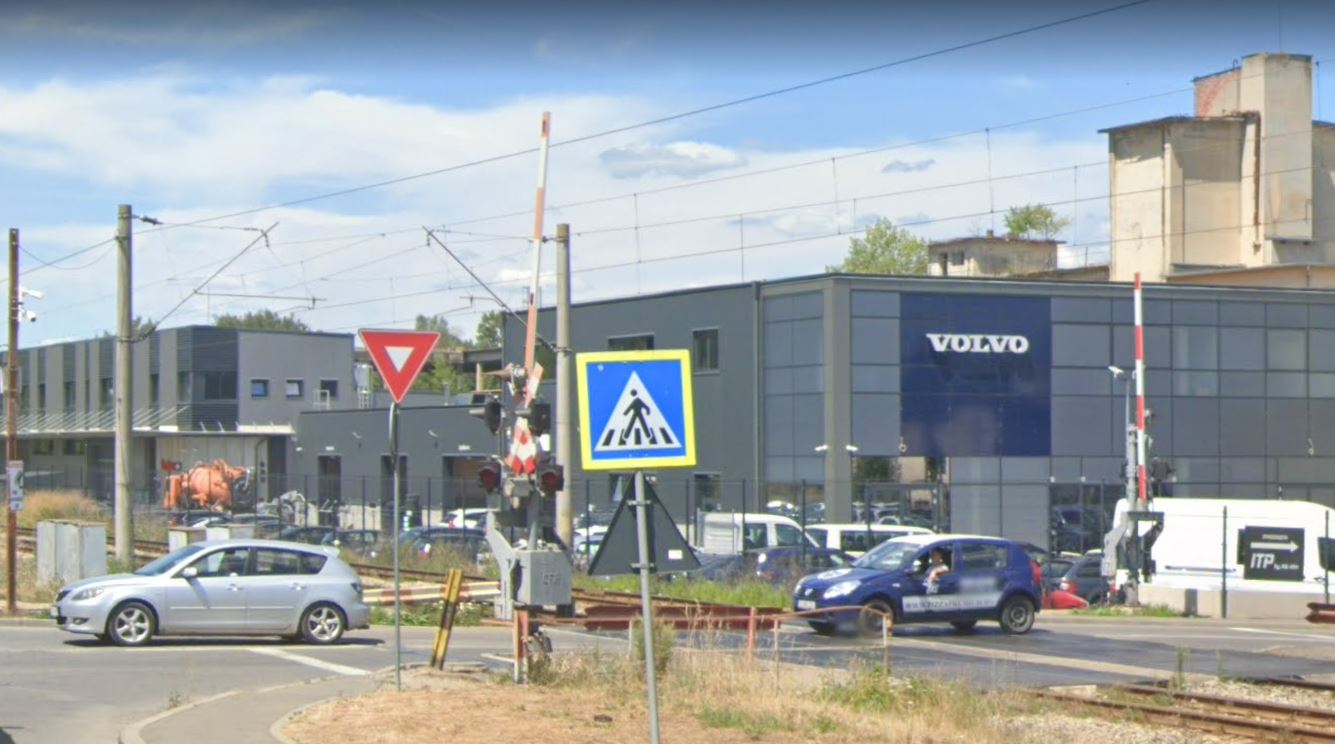 Trecere de cale ferată pe strada Tăietura Turcului / Foto: Google Maps