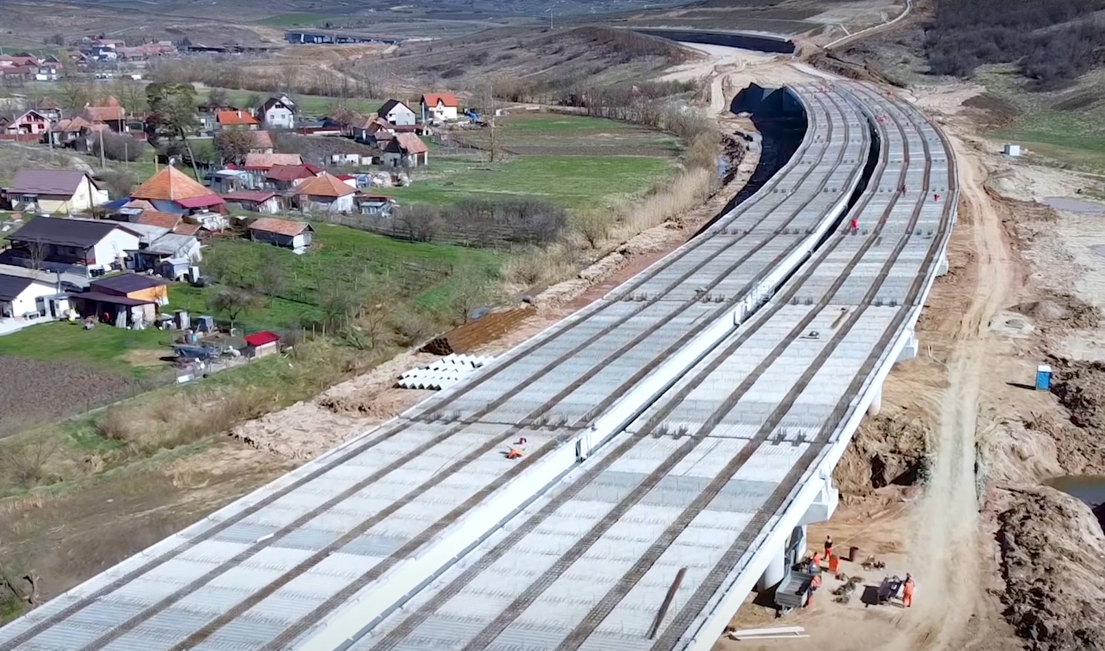 Progres pe Autostrada Transilvaniei
