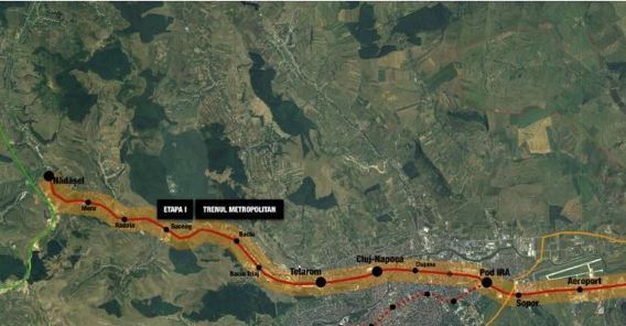 Proiectul trenului metropolitan merge mai departe