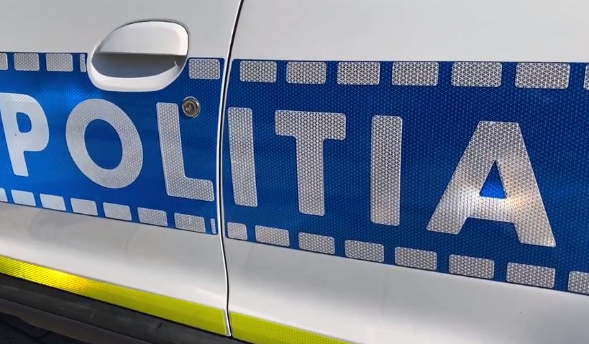 Razie a polițiștilor pe străzile din Cluj/Foto: Captură video Inspectoratul Județean de Poliție Cluj Facebook.com
