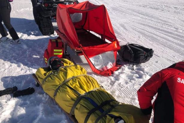 Un clujean a avut nevoie de ajutorul salvatorilor montani. Zeci de intervenții în ultimele 24h/Foto: Salvamont România - Dispeceratul Național Salvamont Facebook.com