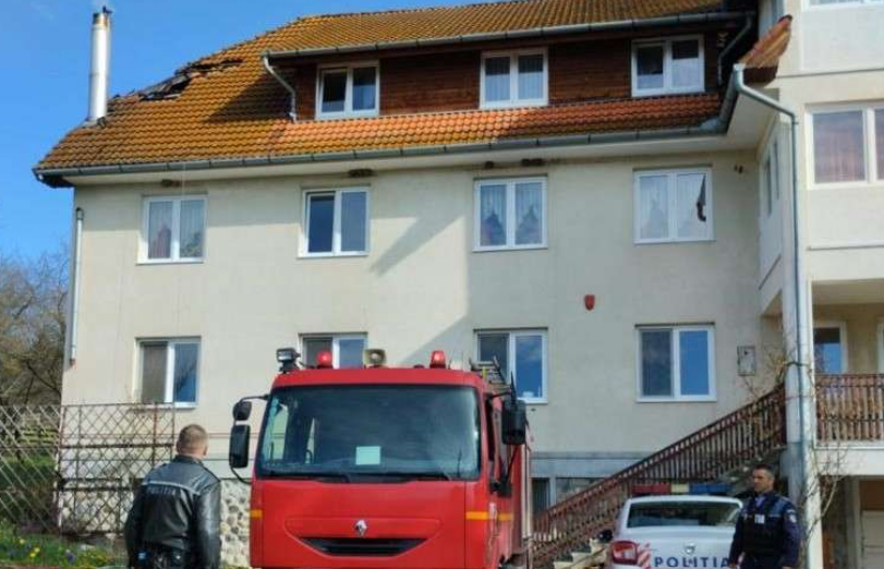 Un incendiu a izbucnit