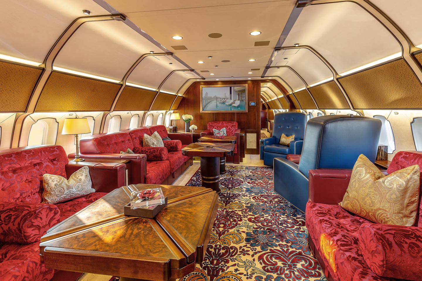 Imagini din interiorul aeronavei. Sursă foto Facebook BoardingPass