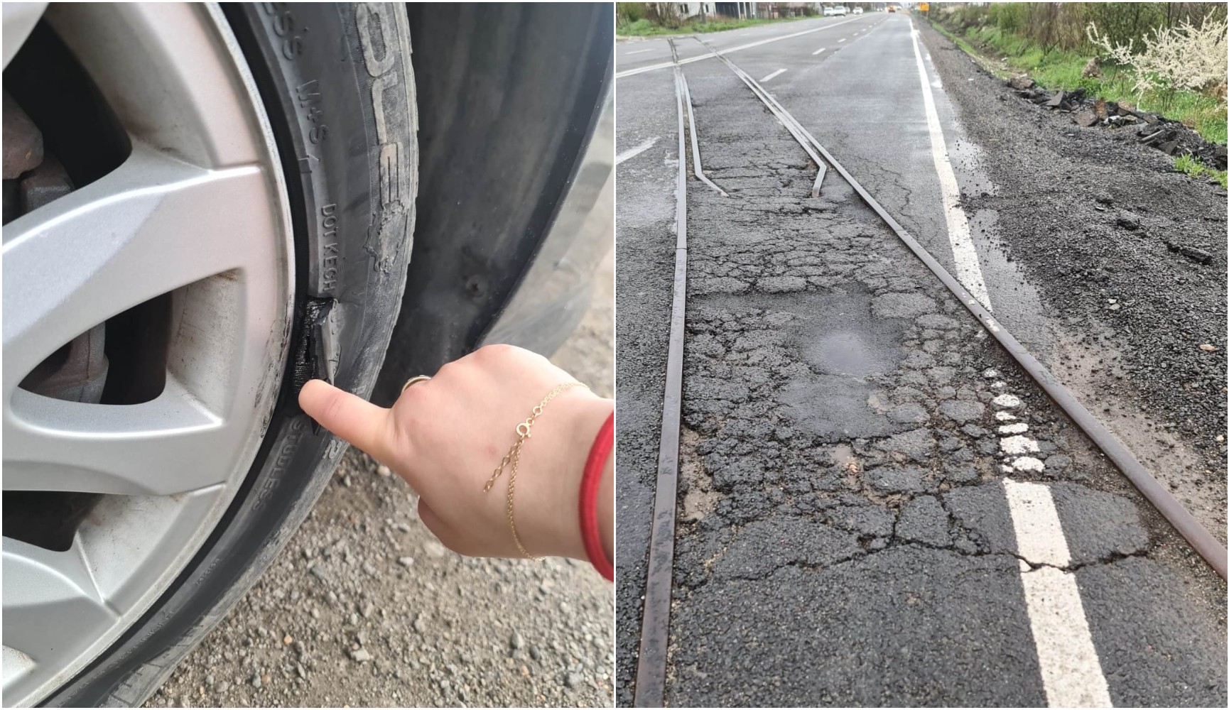 Degradări la DN1C