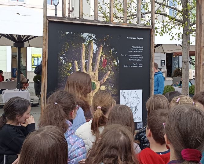 Elevii clujeni imaginează orașul viitorului/foto: monitorulcj.ro