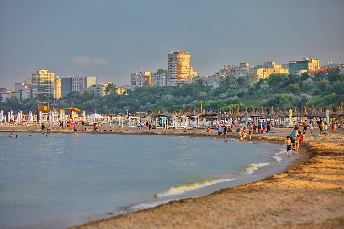 Plaja Constanța /FOTO: Primăria Constanța - Facebook
