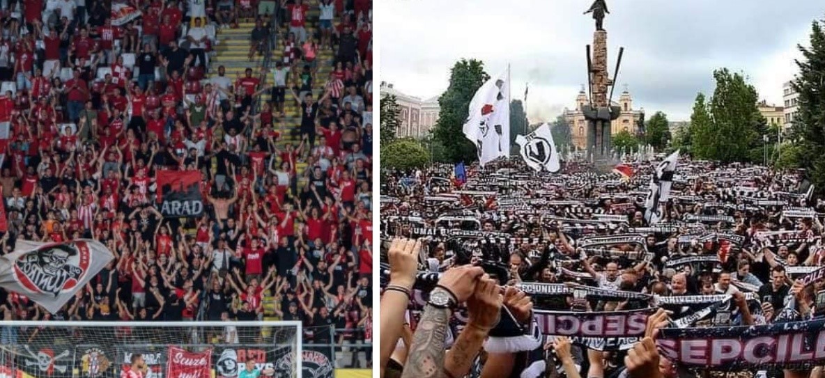 „U” Cluj - UTA Arad se întâlnesc