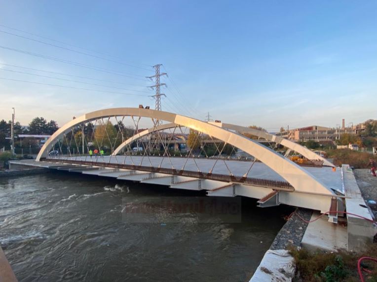 Podul Oașului - Răsăritului va intra în etapa de recepție în iunie 2023