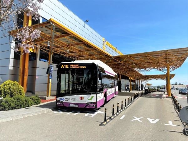 Noua linie de bus către Aeroportul Internațuinak „Avram Iancu” Cluj  a intrat pe traseu de marți
