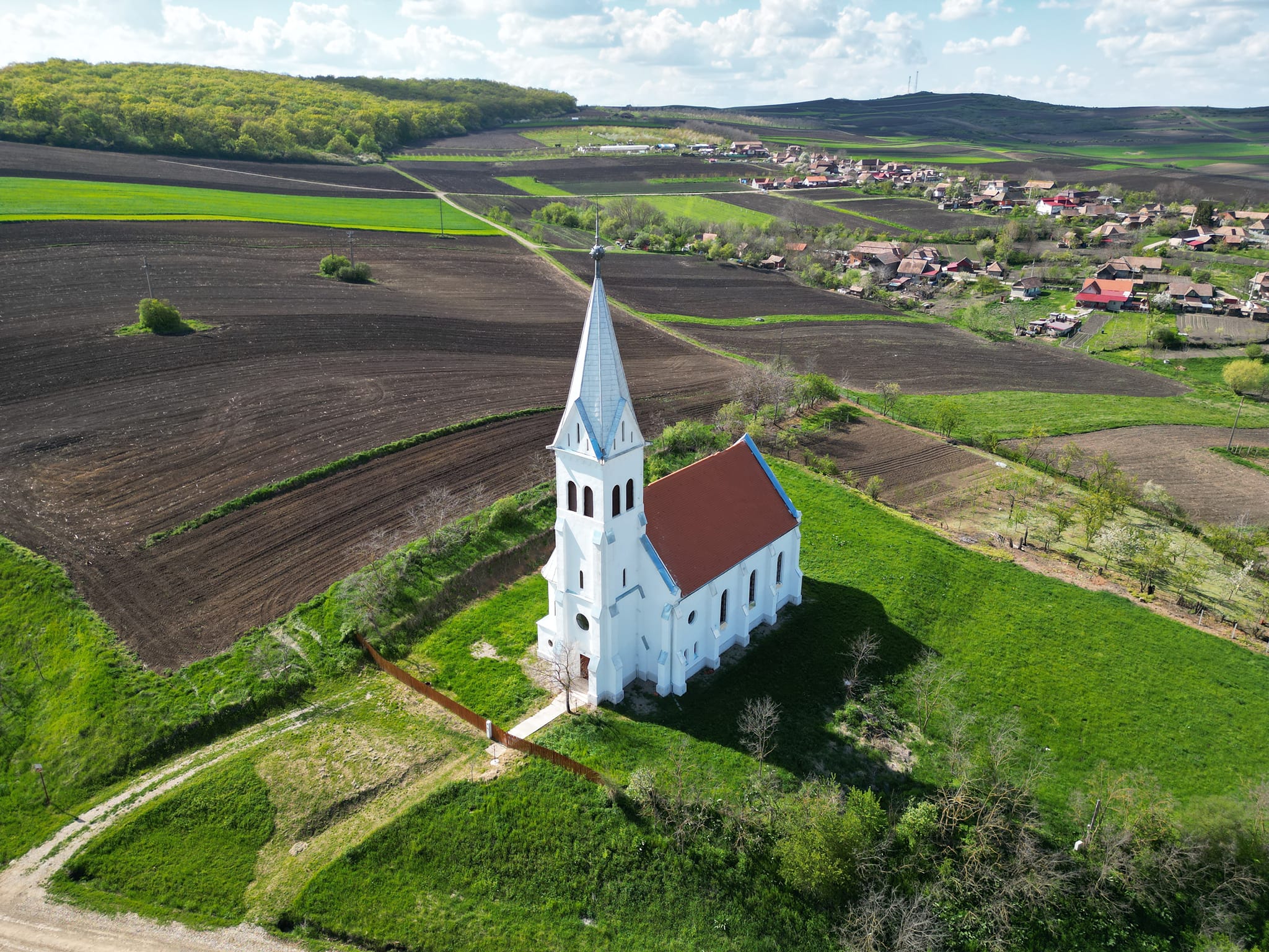 O biserică reformată din județul Cluj a fost restaurată recent