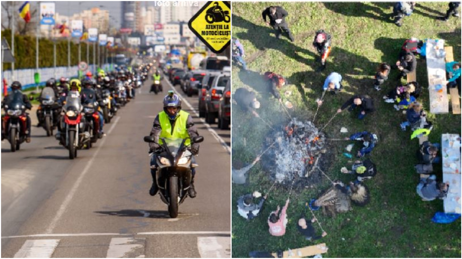 Paradă și serbare câmpenească a motocicliștilor din Ardeal / Foto: Comunitatea Moto Cluj - arhivă