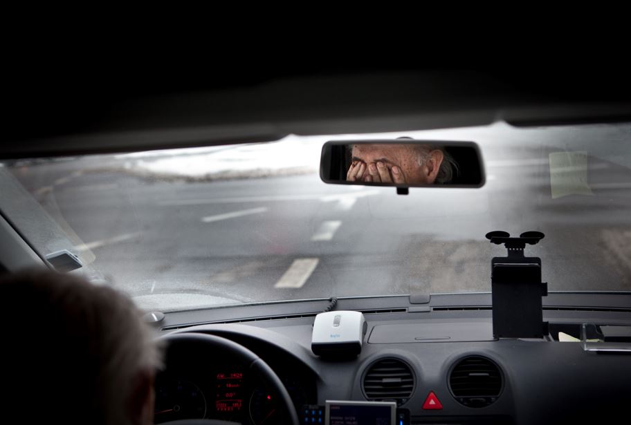 Un bărbat în vârstă din Cluj