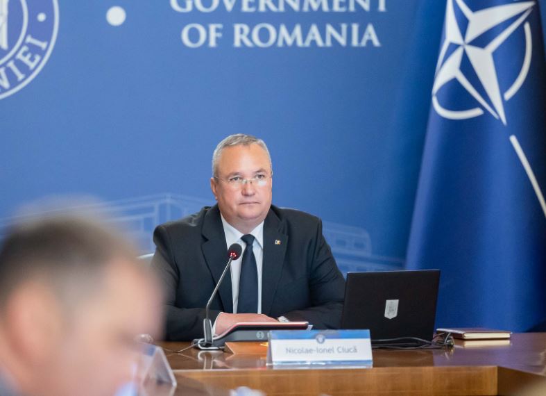 Nicolae Ciucă anunță măsuri de austeritate pentru reducerea cheltuielilor bugetare/Foto: Guvernul României Facebook.com