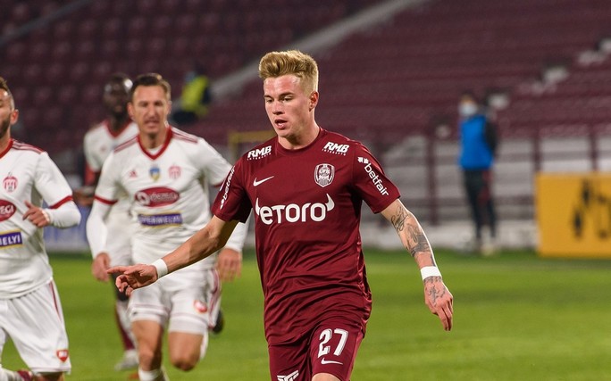 Claudiu Petrila a fost în scădere de formă în acest sezon /FOTO: CFR Cluj - Facebook
