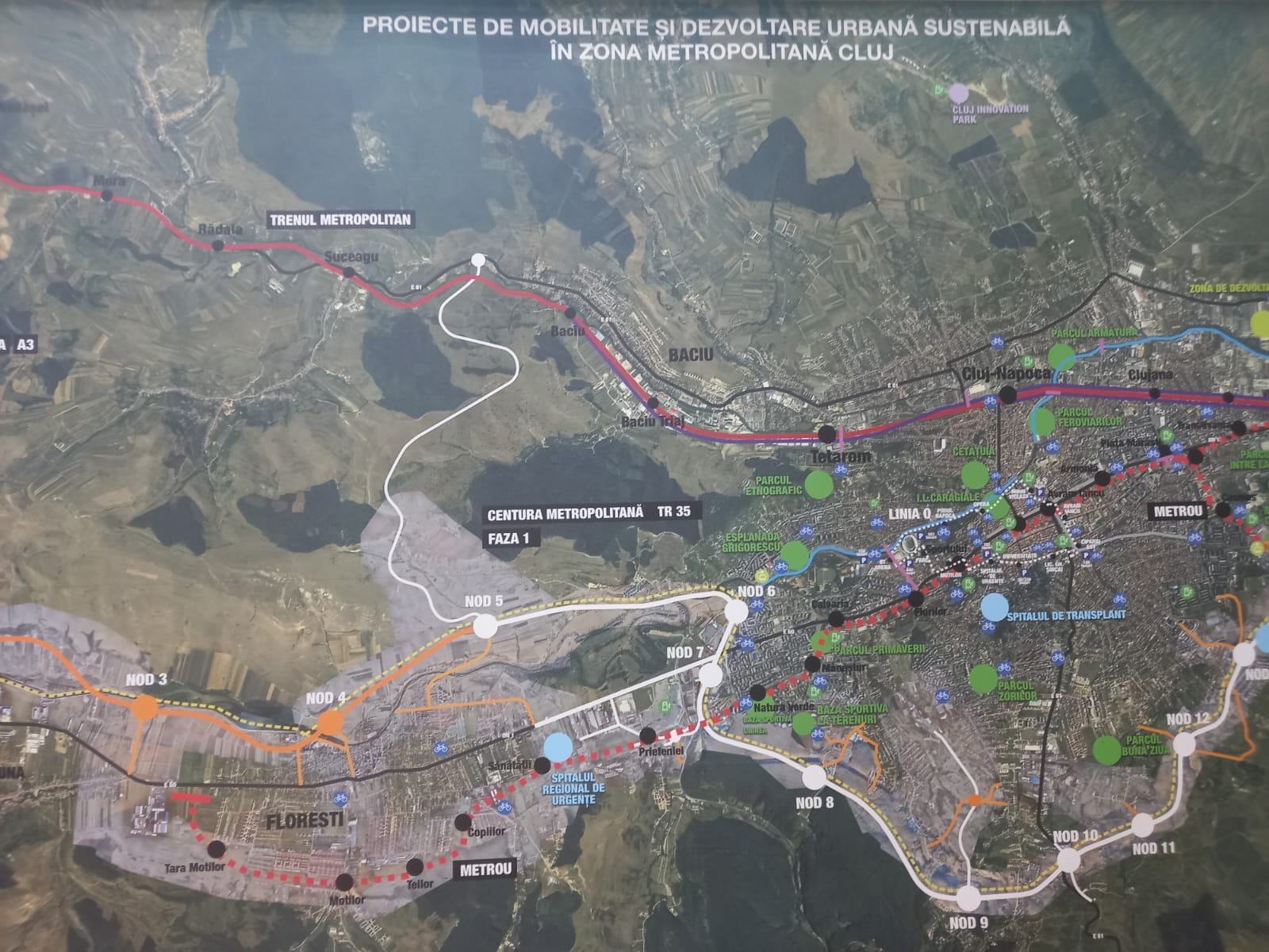 Metroul din Cluj va fi gata până în 2031. FOTO: monitorulcj.ro