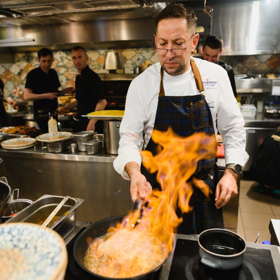 Chef Cezar Munteanu / Foto: INIZIO