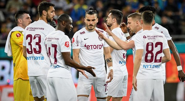 Jucătorii CFR Cluj /FOTO: CFR Cluj - Facebook