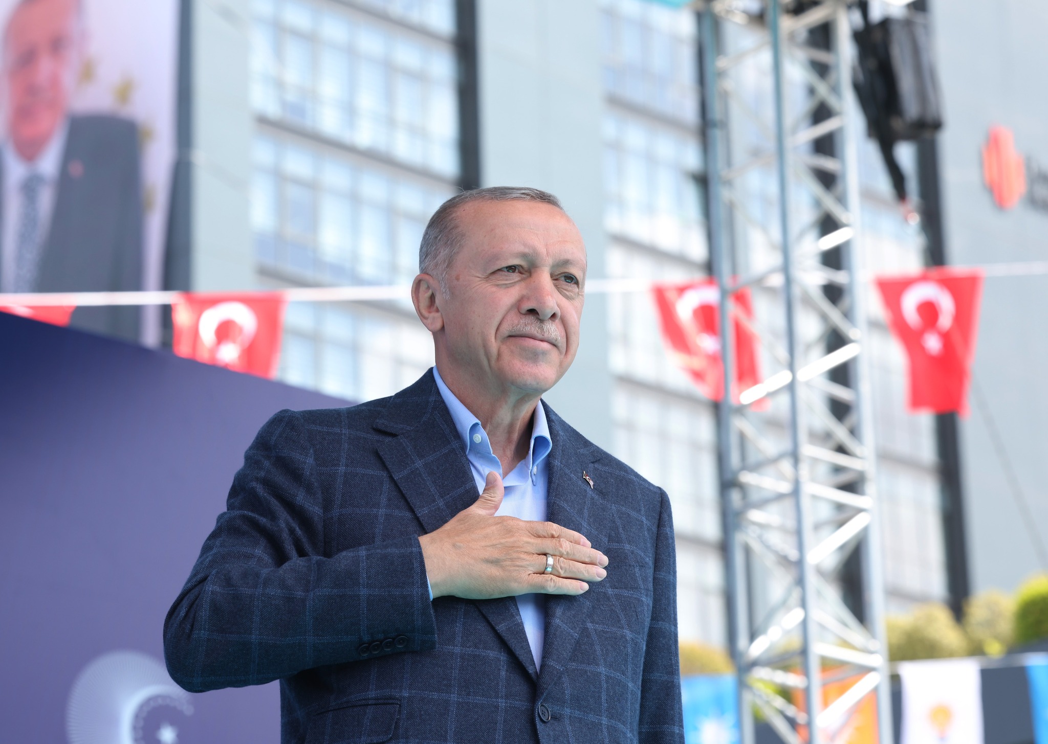 Soarta alegerilor din Turcia va fi decisă în turul doi. FOTO: Facebook/ Recep Tayyip Erdoğan