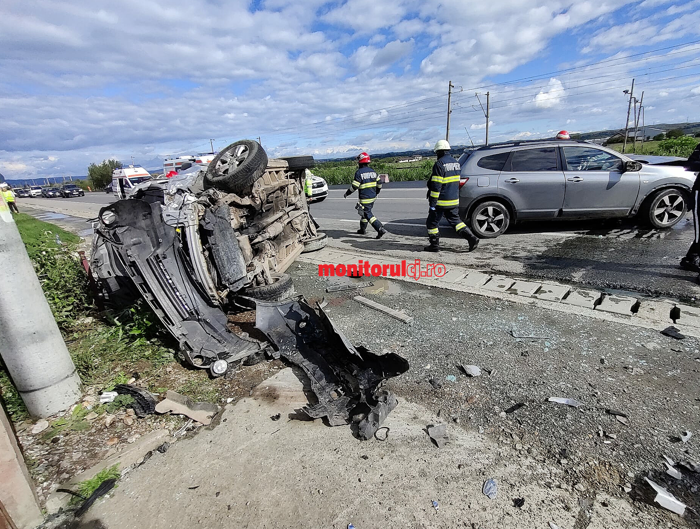 Un accident rutier a avut loc
