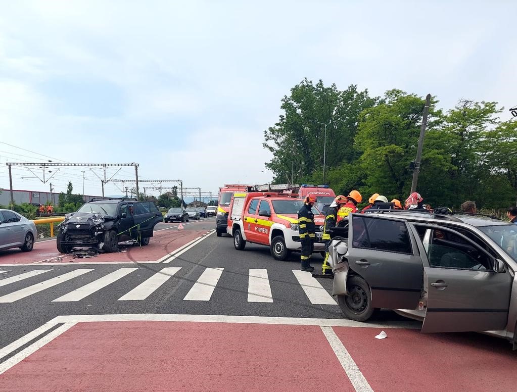 Un accident rutier a avut loc