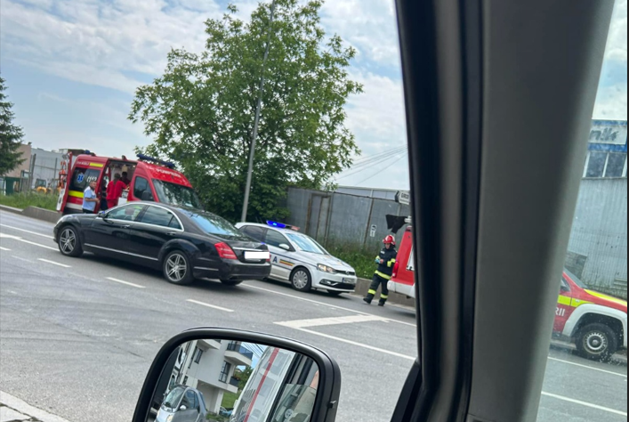 Accident pe Calea Baciului - 25 mai 2023 / Foto: Facebook - Info Trafic Cluj-Napoca