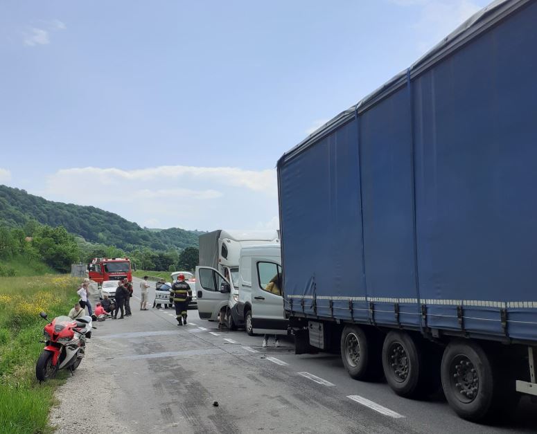 Accident în Valea Drăganului