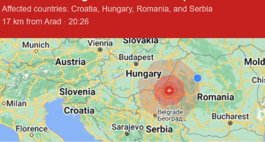 Cutremur în România marți