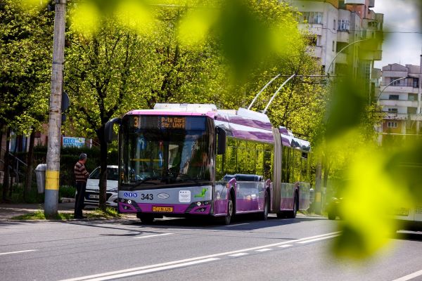 Autobuz electric/ Foto: Emil Boc - Facebook