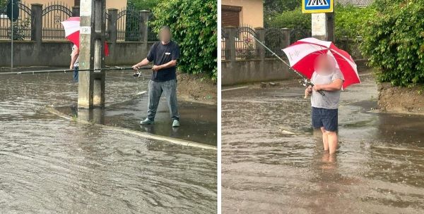 Turdenii au ieșit la „pescuit”/ Foto: USR Turda - Facebook