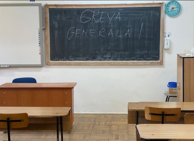 Greva generală din învățământ se supendă/Foto: FSLI România Facebook.com
