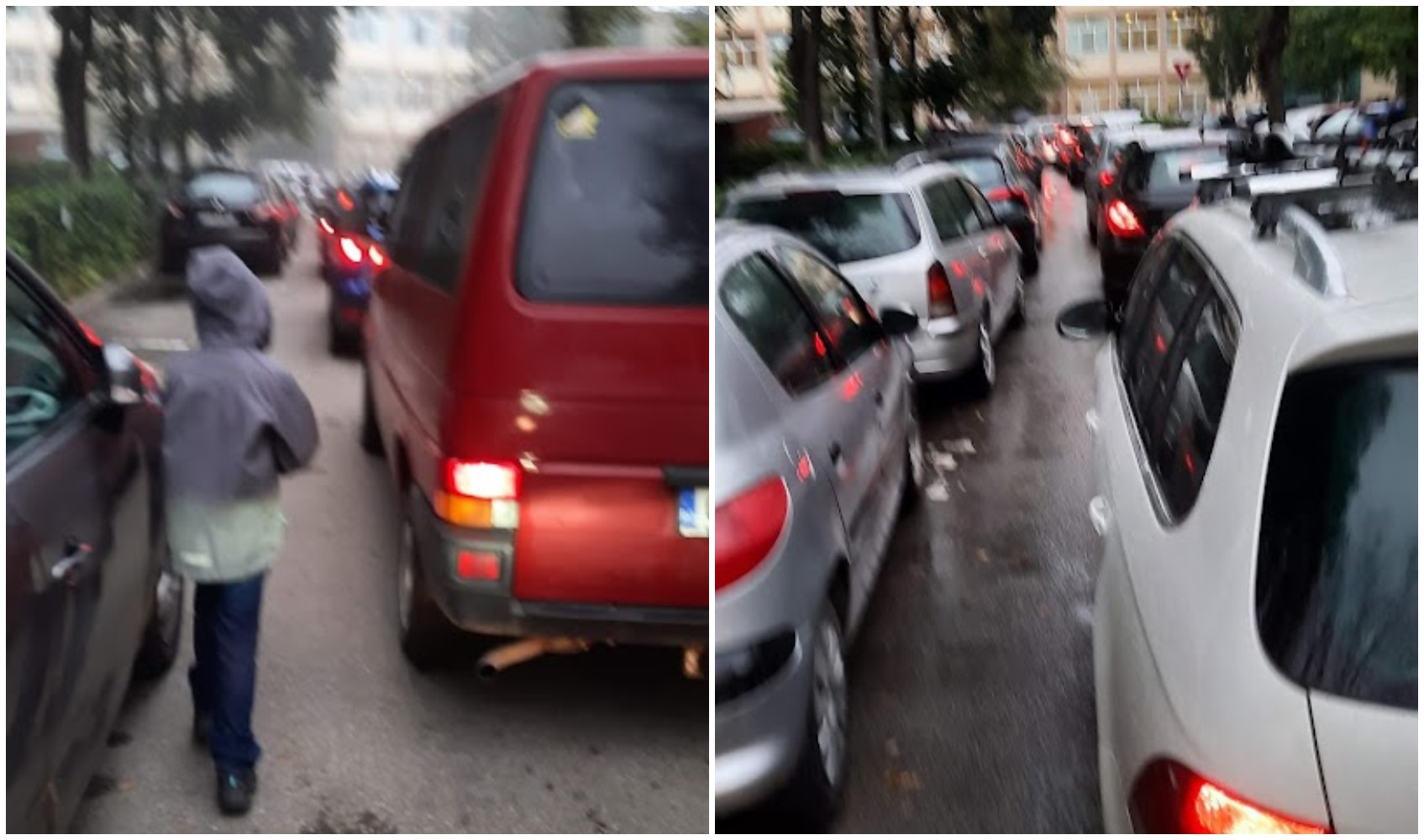Lipsesc trotuarele de pe Aleea Borsec din Cluj-Napoca / Foto: Clujul Civic - Malajdoki Gáspár