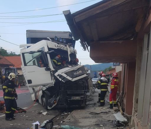 Accident mortal în Covasna/Foto: InfoTrafic24 Facebook.com