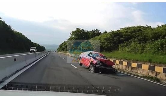 Accident rutier pe DN1