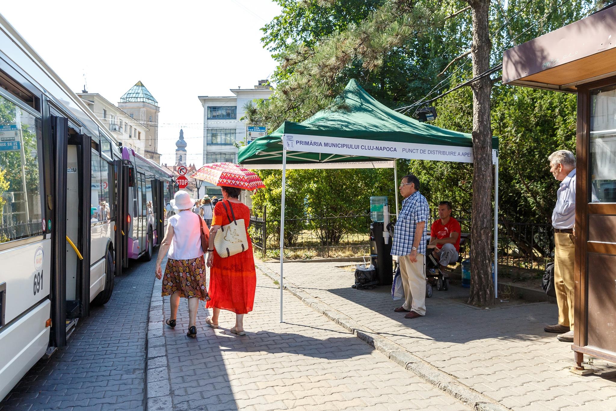 Măsuri de protecție și puncte de ajutor în caz de caniculă
