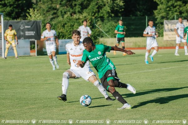 „U” Cluj contra echipei  Maccabbi Haifa