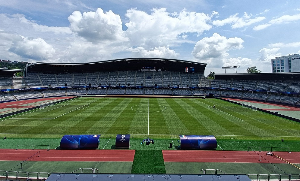 Furt pe Cluj Arena la Campionatul European de Fotbal U21. Foto: Facebook Cluj Arena