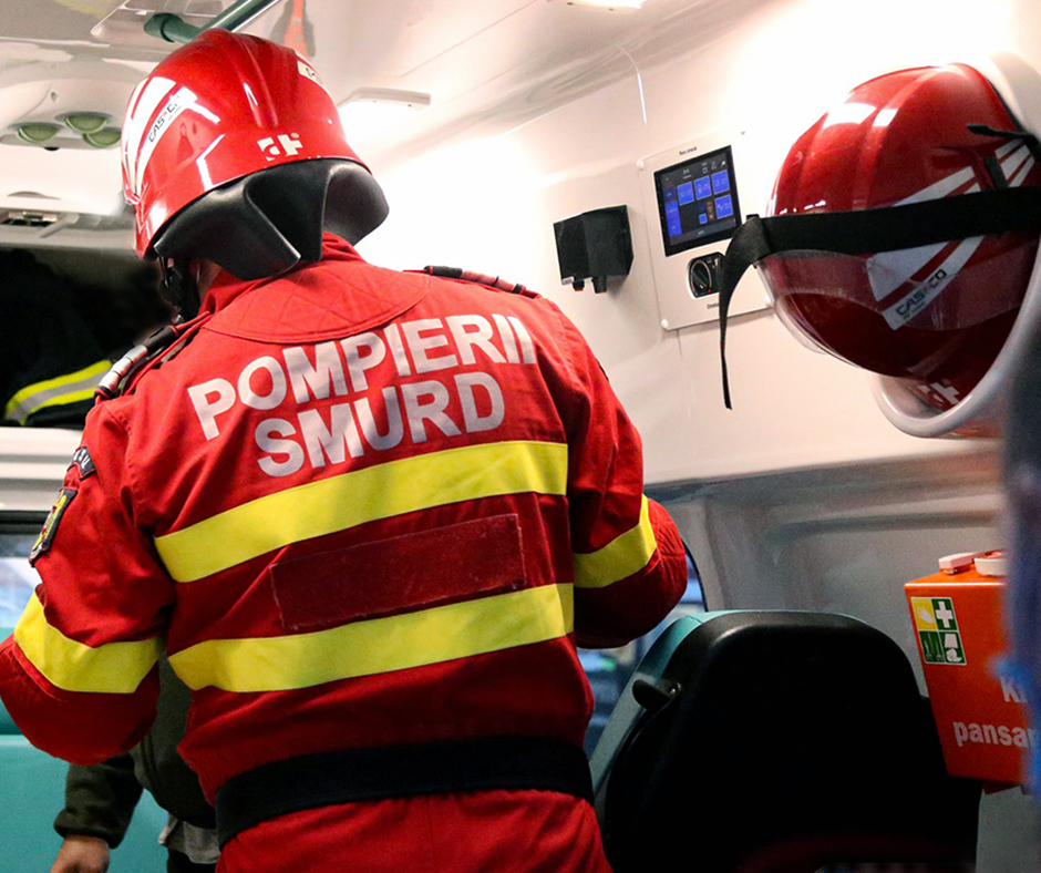 Pompieri SMURD / Foto: IGSU - Facebook