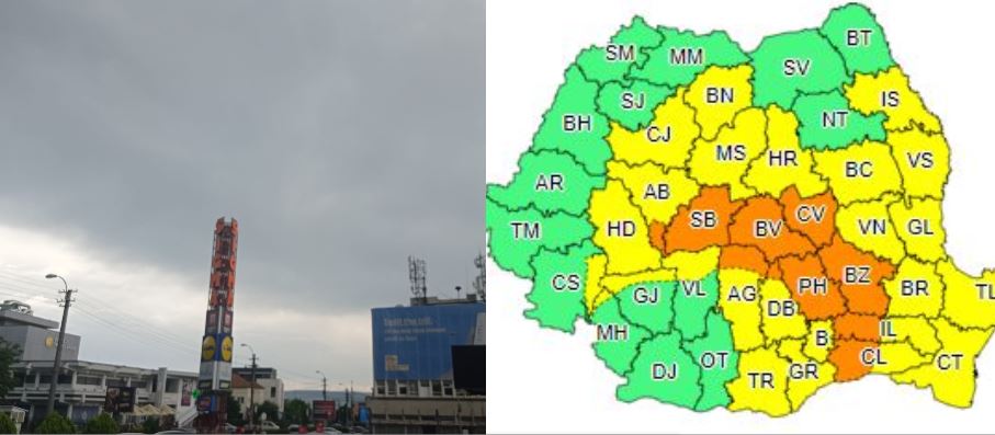 Vreme rea în Cluj / Foto 1: monitorulcj.ro