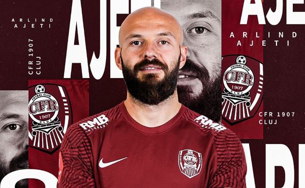 Arlind Ajeti/ Foto: Fotbal Club CFR 1907 CLUJ - Facebook