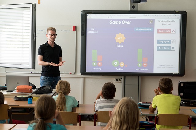 Profesor în timpul unei ore/ Foto: pixabay.com