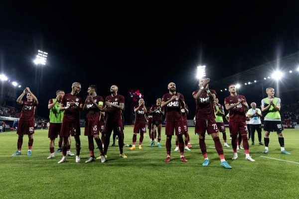 Echipa CFR Cluj în meciul contra Poli Iași din 15 iulie 2023/ Foto: Fotbal Club CFR 1907 CLUJ - Facebook