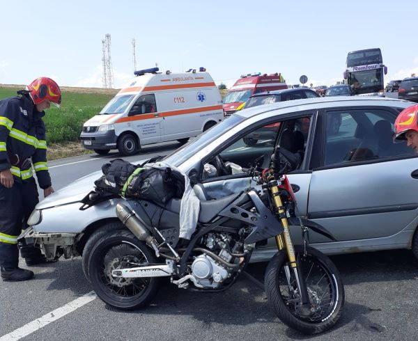 Accident Păniceni/ Foto: ISU Cluj