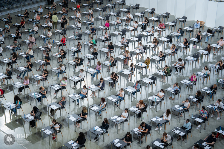S-au afisat rezultatele examenului de admitere la UMF Iuliu Hatieganu/Foto: UMF Cluj