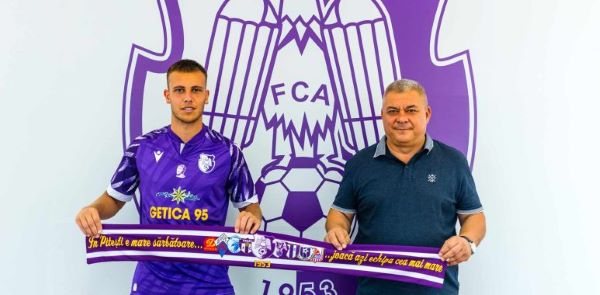 Josip Mihalic la FC Argeș/ Foto: argesfc.ro