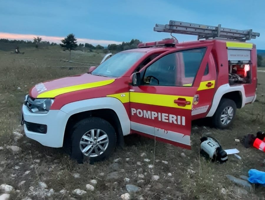 Mașină de intervenție/ Foto: ISU Cluj