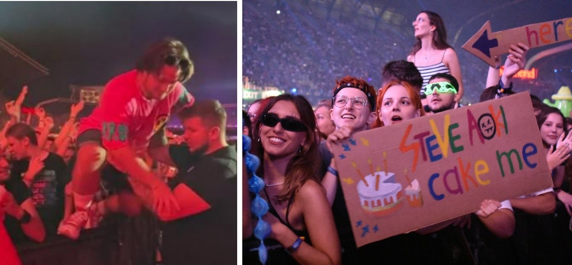 Prima zi de Untold a avut parte de momente inedite/ Foto 1: captură video TikTok - Foto 2: Eliza LUCACIU - monitorulcj.ro
