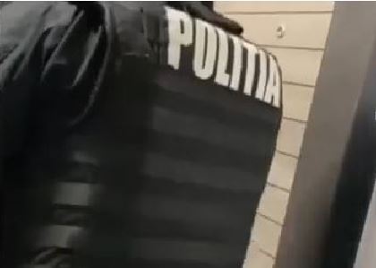 în imagine: Intervenție a Poliției/Foto: Poliția Română