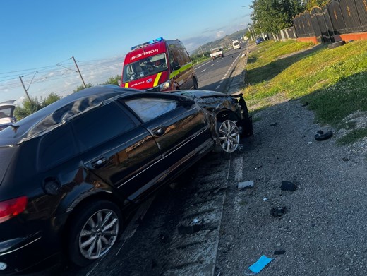 Accident grav în Jucu sâmbătă dimineața
