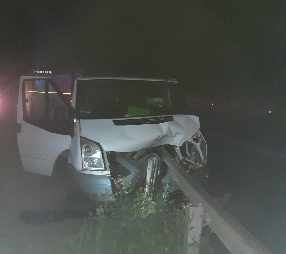 Accident la Negreni. A intervenit descarcerarea. Foto: ISU Cluj