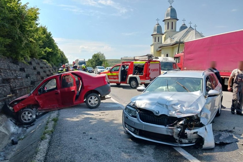 Accident pe centura ocolitoare Gherla